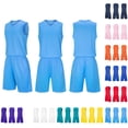 thumbnail image 1 of THDHVS Boys Sweatsuit,Boys Outfits,Solid Color Sleeveless Soccer Set for Boys Athletic Wear Team Sport and Competition Outfit Style 10-11 Years, 1 of 6