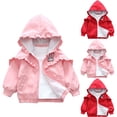 thumbnail image 1 of THDHVS Boys Winter Coat,Hoodies for Boys,Boys Jacket Print Long Sleeve Zip Up Toddler Coat Windproof Boys Winter Jacket for Outdoor Play Pink 18-24 Months, 1 of 6