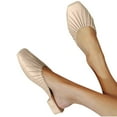 thumbnail image 1 of THDHVS Dress Shoes for Women,Women's Fashion Casual Spring and Summer Flat Sandals White, 1 of 6
