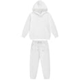 thumbnail image 1 of THDHVS Girls' Clothing Sets Toddler Fall Winter Boys Hoodie Sweatshirt Children Long Sleeve Tops with Long Pants Two Piece Suit White 10 Years, 1 of 3