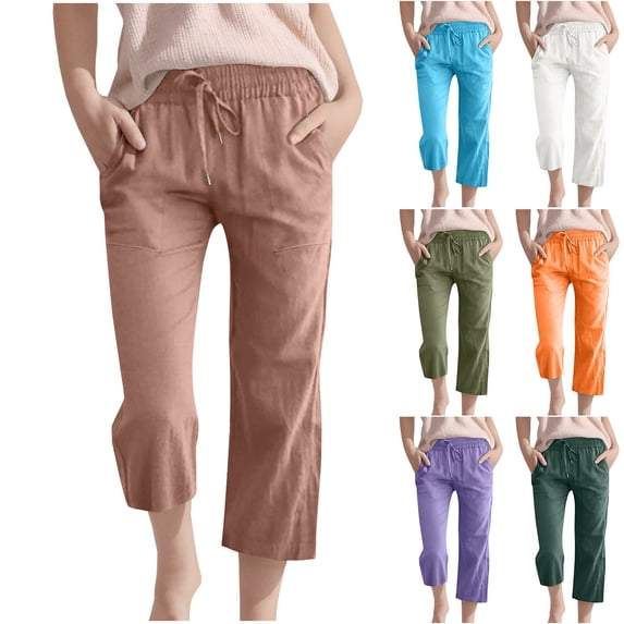 THDHVS Girls Wide Leg Pants,Pants for Girls,Kids Jogging Sweatpants with Elastic Waist for Training and Casual Wear Long Athletic Pants Comfortable Fits for Sports White 13-14 Years