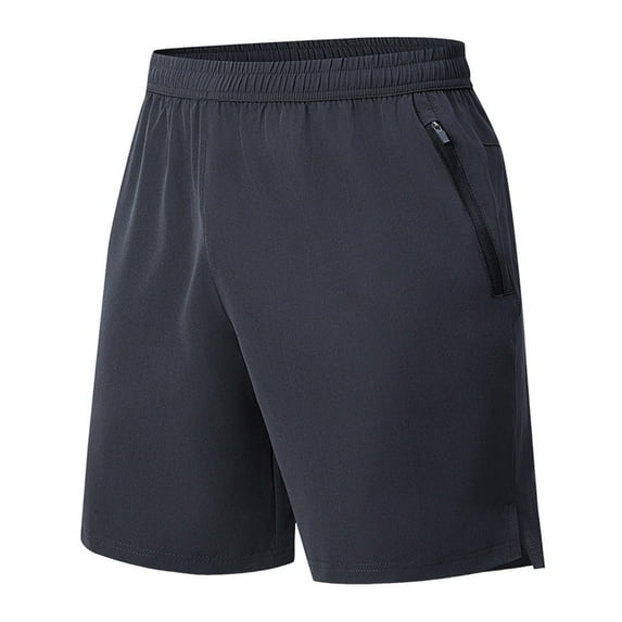 THDHVS Gym Shorts Men,Mens Athletic Shorts,Mens Workout Athletic Shorts Fast Dry Hiking Shorts Men Lightweight Sports Gym Running Shorts Dark Gray 4XL
