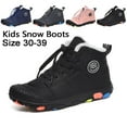 thumbnail image 1 of THDHVS Kids Sneakers,Winter Kid's Warm Thick Cotton Shoes Boots Black13.5, 1 of 6