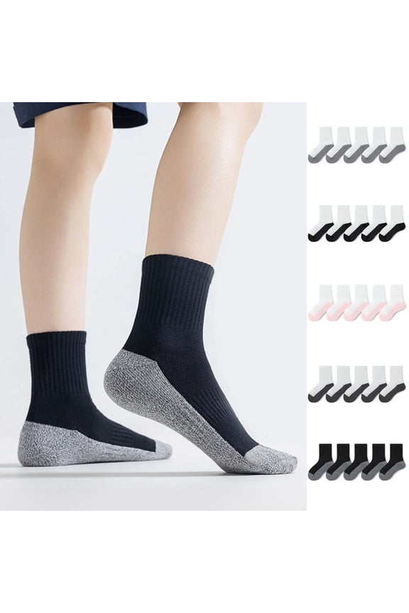 Kids Socks,Ankle Socks for Boys and Girls Warm White Soft for Daily Comfortable Crew Socks for Teens and Youth for School and Leisure Activities Pink
