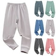 thumbnail image 1 of THDHVS Kids Sweatpants,Pants for Boys,Boys and Girls Winter Pants with Warm Lined Seat for Cold Weather Play Full Length Trousers Elastic Waist Comfortable Fits Dark Gray 3-4 Years, 1 of 7