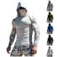 thumbnail image 1 of THDHVS Mens Hoodies,Sweatshirts for Men,Men Print UPF Sun Protective Hoodie with Face Cover Summer Lightweight Jacket, 1 of 4