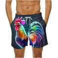 thumbnail image 1 of THDHVS Mens Swim Trunks,Swim Shorts Men,Summer Print Casual Swim Trunks Loose Fits with Pockets Beach Shorts Multicolor, 1 of 6