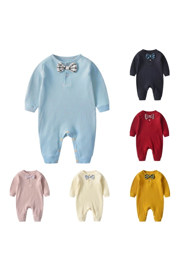 Newborn Sleepers,Baby Boy Clothes,Newborn Girls Boy Clothes Infant Romper Fall Winter Outfits Bodysuit Long Sleeve Knit Bodysuit Beige 3-6 Months