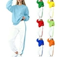 thumbnail image 1 of THDHVS Outfits for Girls,Toddler Girl Outfits,Solid Color Hoodie 2 Piece Set with Jogger Pants for Boys and Girls Casual Sportswear and Everyday Wear 7-8 Years, 1 of 6