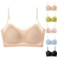 thumbnail image 1 of THDHVS Seamless Bras for Women,Push Up Bra,Soft Thin Seamless Bra for Small Bust Light Support and Smooth Invisible Fits Beige, 1 of 10