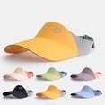 thumbnail image 1 of THDHVS Toddler Hat,Kids HatUPF Sun Visor Hat Adjustable Buckle Hollow Top Breathable UV Protection Outdoor Summer Cap for Kids Purple Free Size, 1 of 4