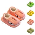 thumbnail image 1 of THDHVS Toddler Slippers,Plush Slippers for Kids with Closed Heel Non Slip Sole and Fleece Lining for Indoor Comfortable and Family Matching Wear Pink, 1 of 3