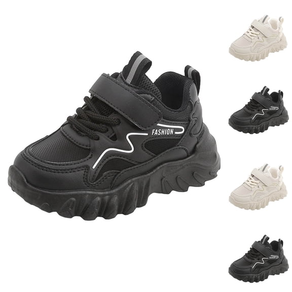 THDHVS Toddler Sneakers,Shoes for Boys,Boys Print Sneakers with Sole Hook-And-Loop Closure and Breathable for Outdoor Activities and Everyday Wear Beige 2-2.5 Years