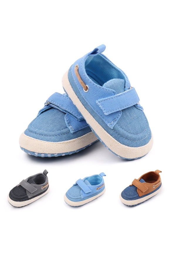 Toddler Sneakers,Shoes for Boys,Pre-Walking Shoes for Toddler with Ultra Flexible Sole Unisex Soft Sole Booties for C ling and Early Development Brown 6-12 Months