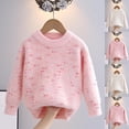thumbnail image 1 of THDHVS Toddler Sweater,Boys Shirts,Kid's Gradient Round Neck Long sleeve Sweater Medium and Large Kid's Casual and Comfortable Knitted Top White 9-10 Years, 1 of 4