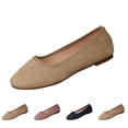 thumbnail image 1 of THDHVS Womens Casual Shoes,Comfortable Dress Shoes for Women,Plus Size Women Square Toe Flat Driving Moccasins Slip On Comfortable Casual Blue, 1 of 8