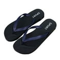 thumbnail image 1 of THDHVS Flat Sandals for Women,Women's Fashion Leisure Bathroom Bathing Outdoor Wear Spring and Summer Flat Flip Flops Blue, 1 of 4