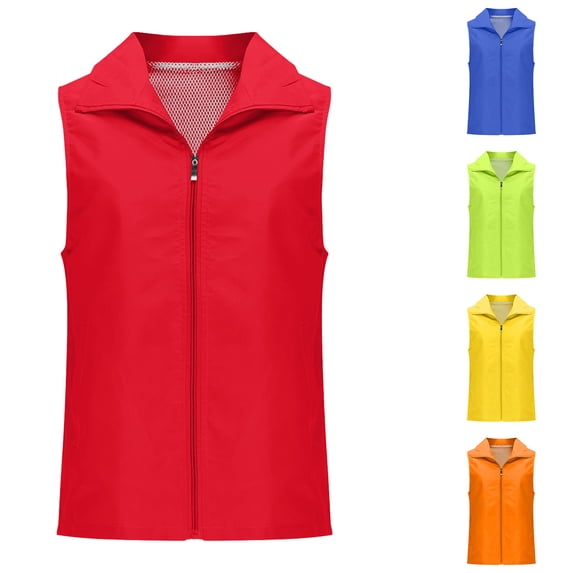 THDHVS Womens T Shirts,Women Breathable Fishing Travel Hiking Vest Jacket Lightweight Outdoor Summer,Summer Tops for Women Green 4XL