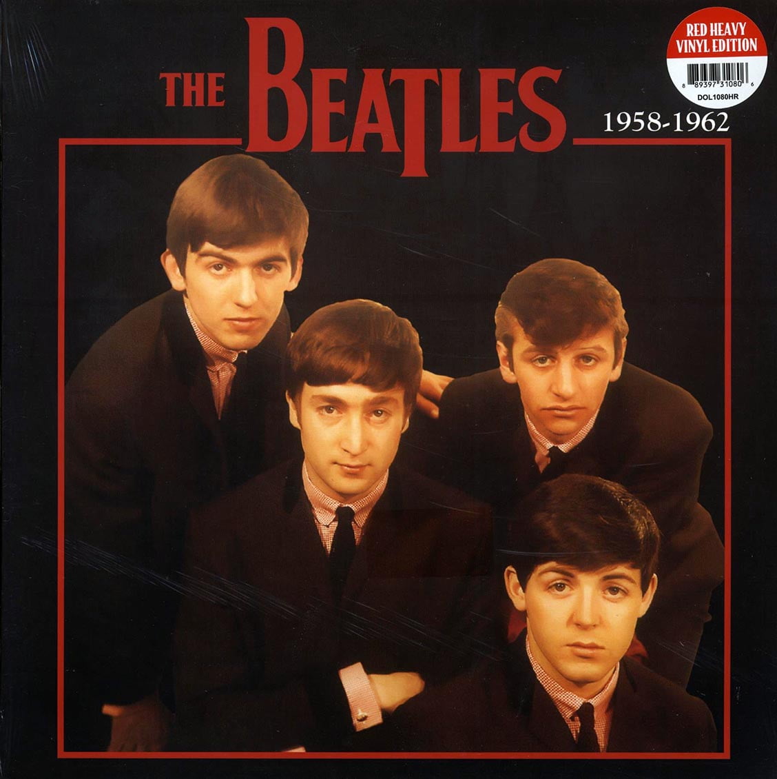 THE BEATLES 1958-1962 (Red Vinyl) Records & LPs