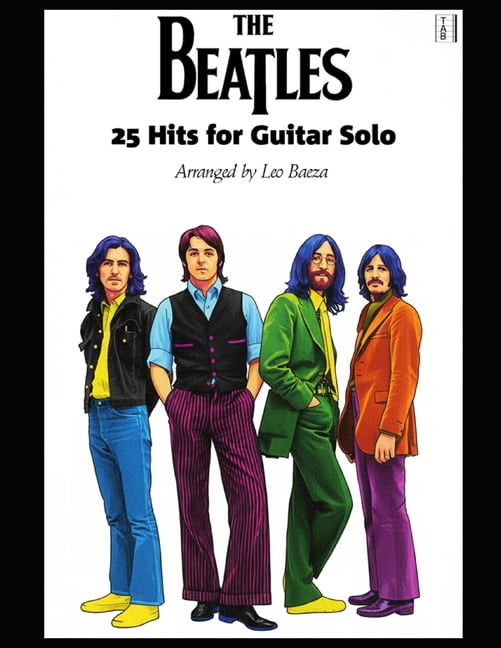THE BEATLES - 25 Hits for Guitar Solo, (Paperback)
