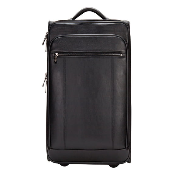 THE BELLINO PRECISION LEATHER 20" COMPUTER/TABLET CARRY-ON