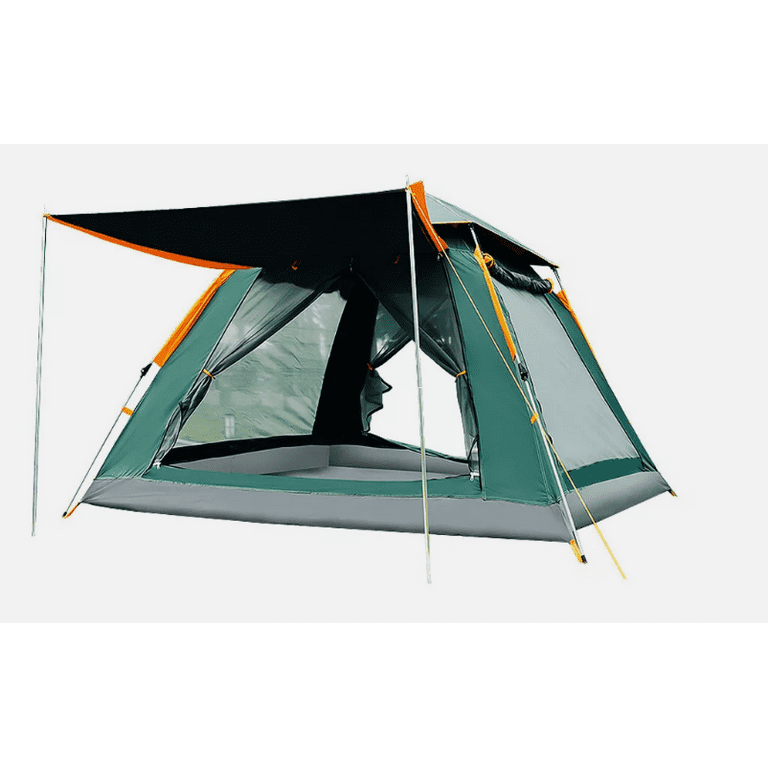 THE BEST Waterproof 4 Person Pop Up Camping Tent Automatic Setup Instant Handmadeworldusa