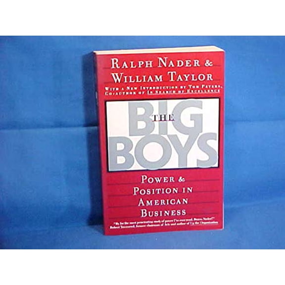 Pre-Owned THE BIG BOYS, 9780394721118, 039472111X, Paperback,