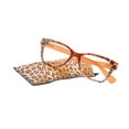 thumbnail image 1 of THE BOHEMIAN, Premium Reading Glasses High End Reading Glass +1.25 to +4 magnifying glasses, Square. optical Frames, 1 of 4