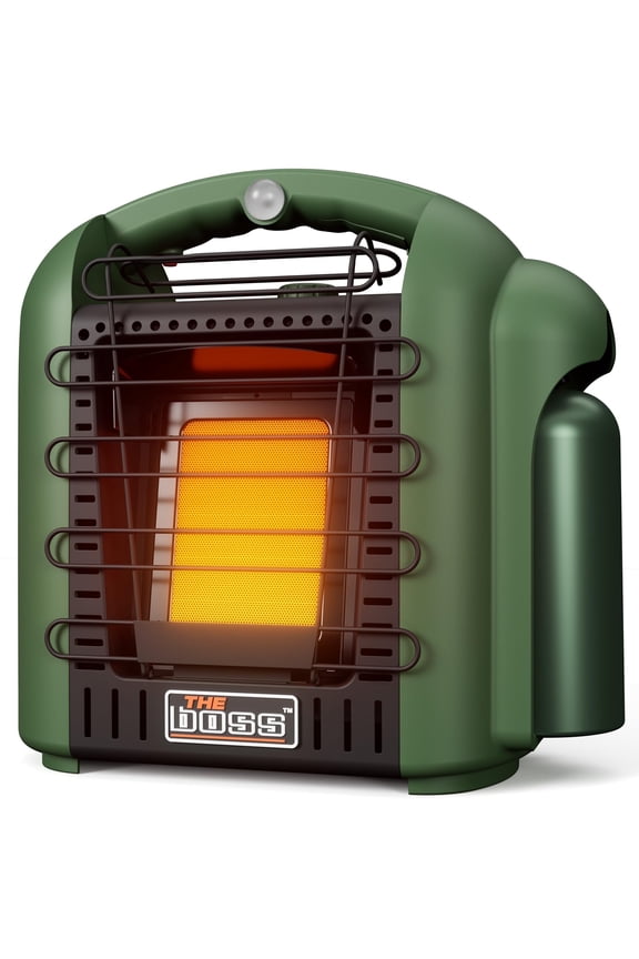 THE BOSS 6000 BTU Propane Heater, Portable Outdoor Space Heater for Camping