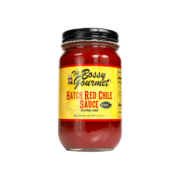 THE BOSSY GOURMET- Hatch Red Chile Sauce, 3 Jars