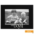 thumbnail image 1 of THE BOYS  Black Wood Expressions 6x4 frame - 4x6, 1 of 2
