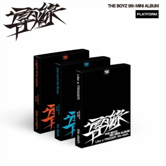 THE BOYZ - [TRIGGER /  ] 9th Mini Album PLATFORM RANDOOM Version