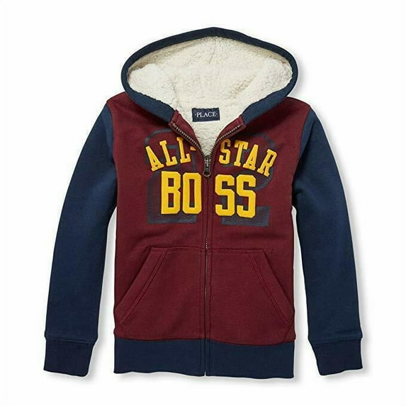 THE CHILDREN PLACE JACKET FASHION HOODIE LINED BOYS GIRLS SMALL 5 6 - BOSS