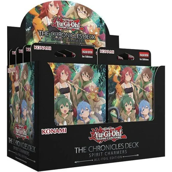 Yu-Gi-Oh! The Chronicles Deck - Spirit Charmers Box Cards