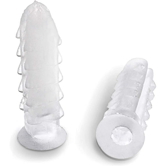 THE CIMPLE CO - (100) Ribbed Conical Anchors, Drywall, Brick, Concrete, Masonry