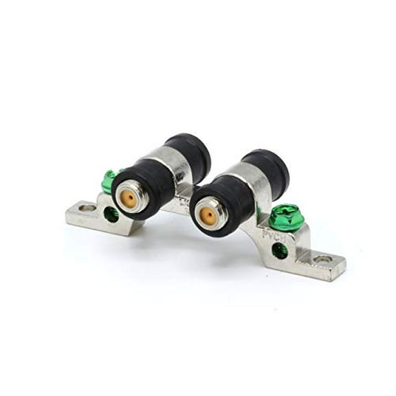 THE CIMPLE CO - 3.0 GHz - Dual / Twin Port Ground Block - Weather Seal Coax Cable, 1 Pack