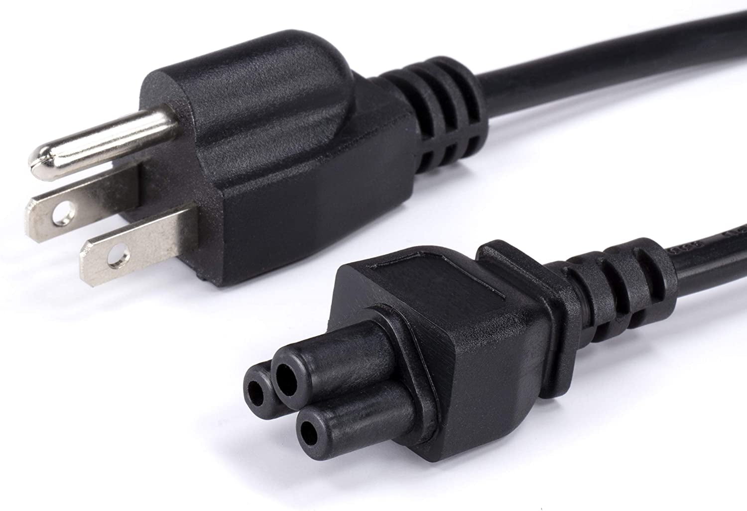 THE CIMPLE CO - 3 Prong AC Power Cord Cable - 3 Ft - Black - PC Desktop ...