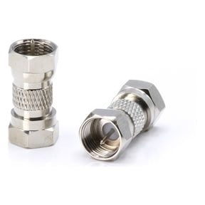 THE CIMPLE CO - Coax Cable Extension Adapter - High Grade - 25 Pack- Male Male 3GHz TV Cable