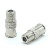 THE CIMPLE CO - Coax Cable RG6 Compression Connectors - Push On Coaxial F Connector - 10 Pack