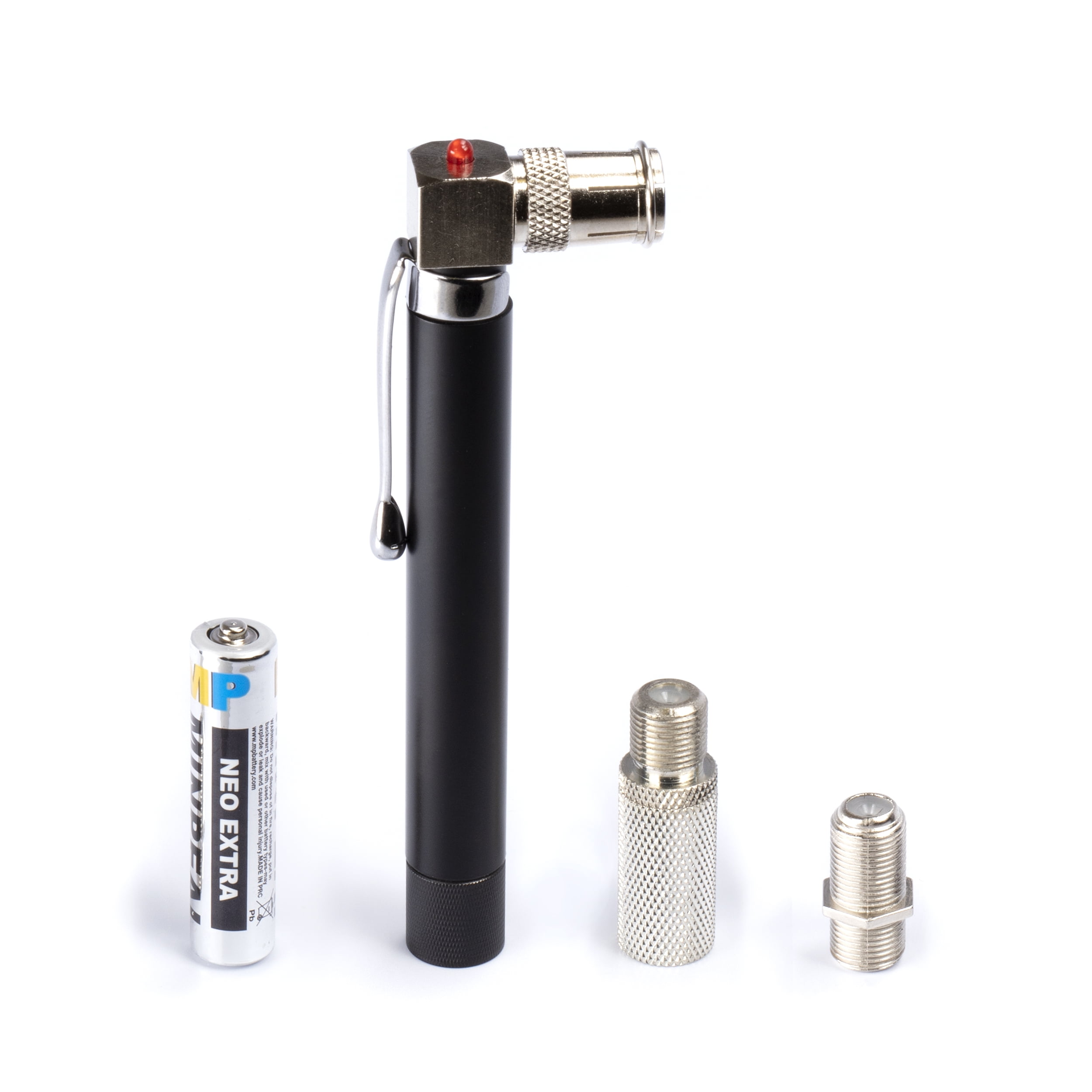 THE CIMPLE CO - Coaxial Tester Kit - Pocket Toner, Tracer, Finder and Barrel Connector Long