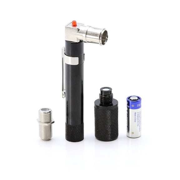 THE CIMPLE CO - Coaxial Tester Kit - Pocket Toner, Tracer, Finder and Barrel Connector Set
