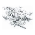 thumbnail image 1 of THE CIMPLE CO - Electrical Wire Cable Clips - White -100 Pieces- CATV Nail Clips 1/4 in (6mm), 1 of 9