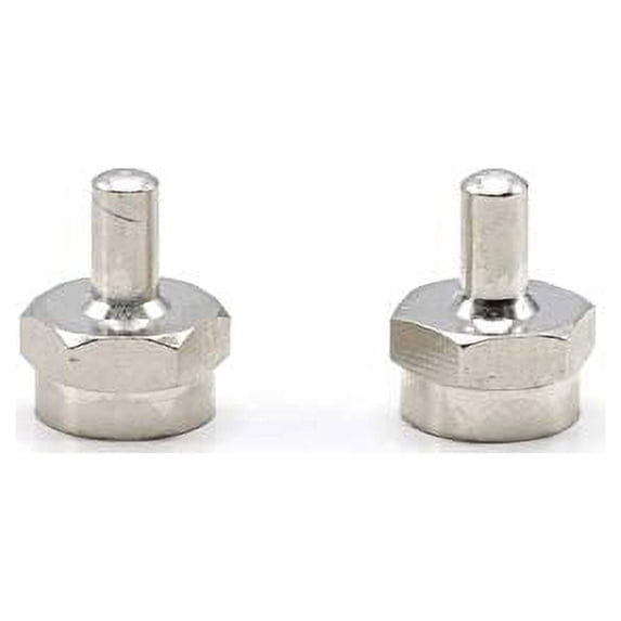 THE CIMPLE CO - F-Type 75 Ohm Terminator with Resistor Coax Coaxial Cable Connector - 10 Pack
