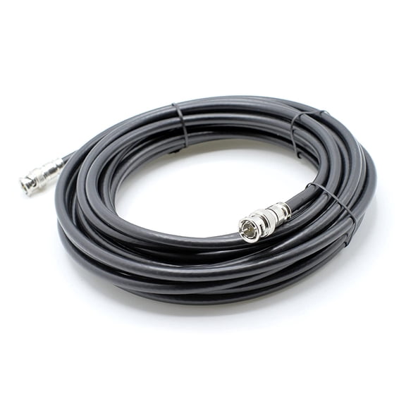 THE CIMPLE CO - HD SDI Cable - Black Coaxial BNC Male to Male 200ft - 75 Ohm 3Gbps 