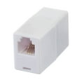 thumbnail image 1 of THE CIMPLE CO - Phone Cord Coupler RJ11 - Modular 4 Conductor 2 Line Class - White - One Pack, 1 of 8