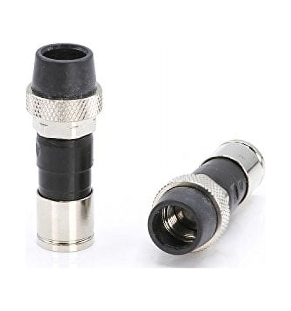 THE CIMPLE CO RG6 Coaxial Cable Connectors Coax Compression