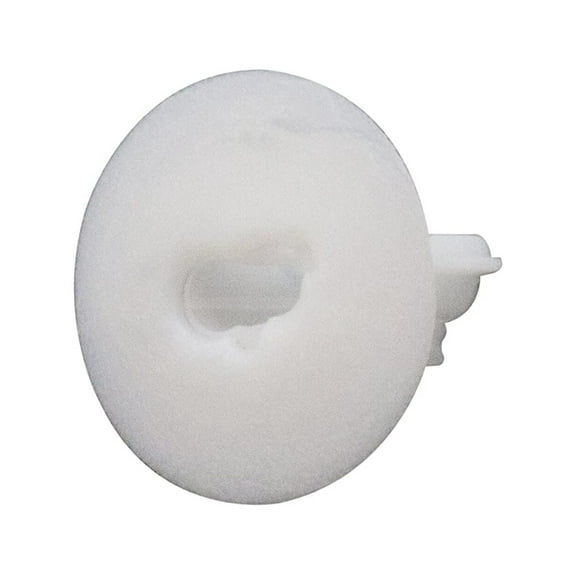 THE CIMPLE CO - White Dual Feed Through Bushing For Coax Coaxial Cable RG6 - 10 Pack