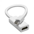 thumbnail image 1 of THE CIMPLE CO - White Thunderbolt Mini DisplayPort DP to HDMI - High Speed Cable Adapter 1080/4K, 1 of 9