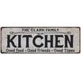 thumbnail image 1 of THE CLARK FAMILY KITCHEN Gift Chic Metal Sign 6x18 206180039026, 1 of 1