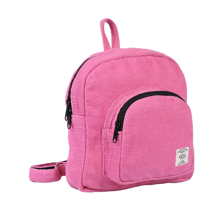 THE COLLECTION ROYAL Himalayan Hemp and Cotton Boho Bohemian Hippie Bag Purse Eco Friendly Mini Backpack Walmart